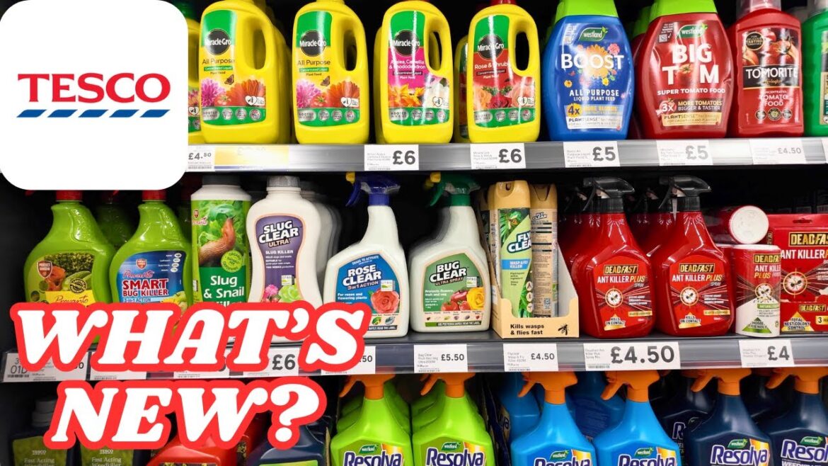 What's New in TESCO - NEW Gardening & Cleaning Supplies - 31 January 2026