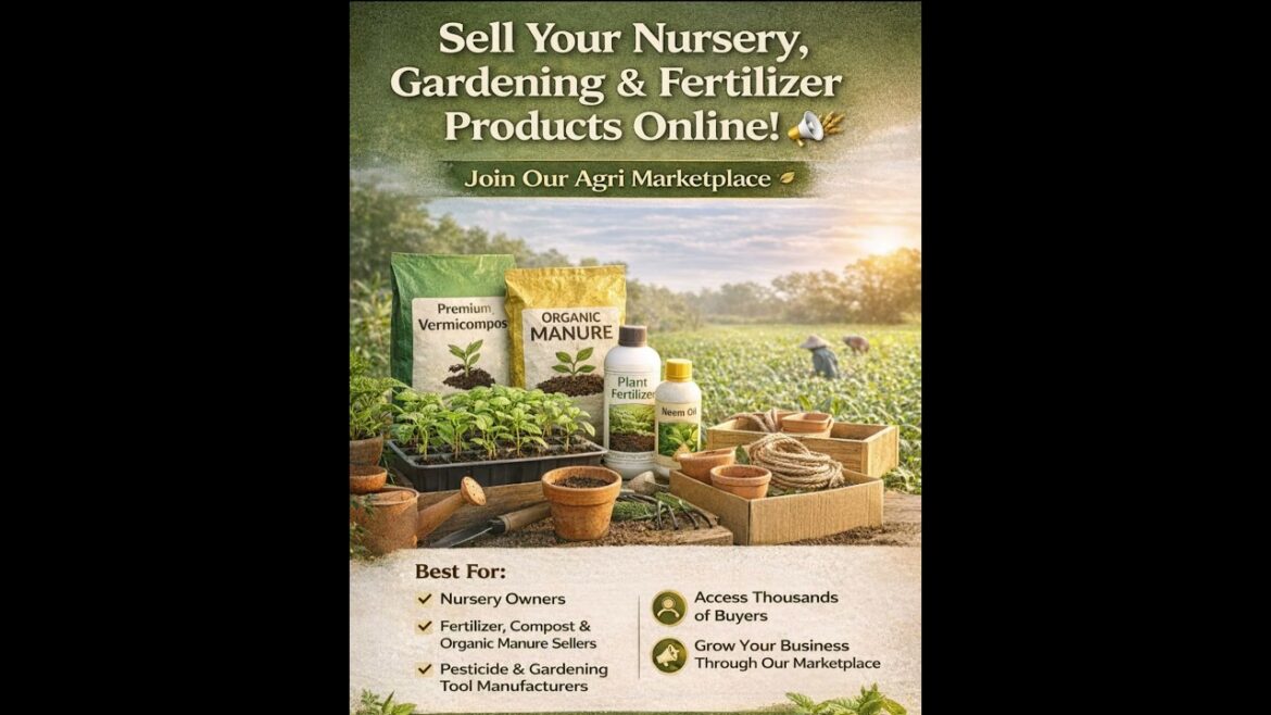 Sell plants, manure, fertilizers & gardening supplies ! #gardeningbusiness #nurserybusiness