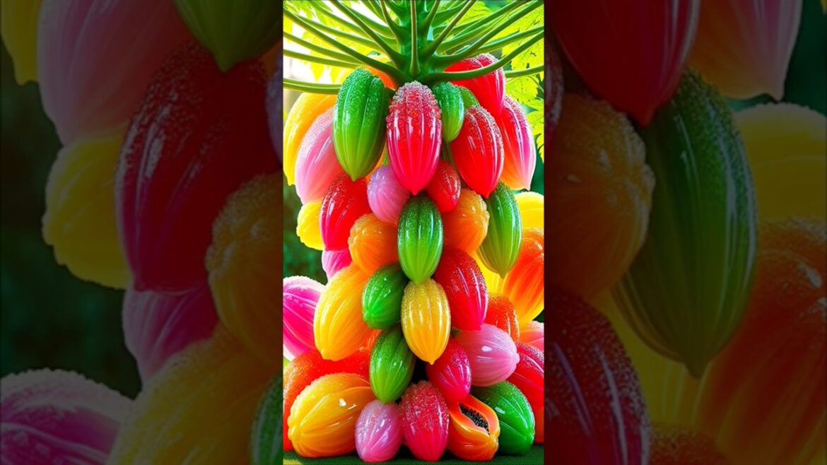 easy and fast method to propagate and grow papaya fruit trees #garden #fruits #nature
