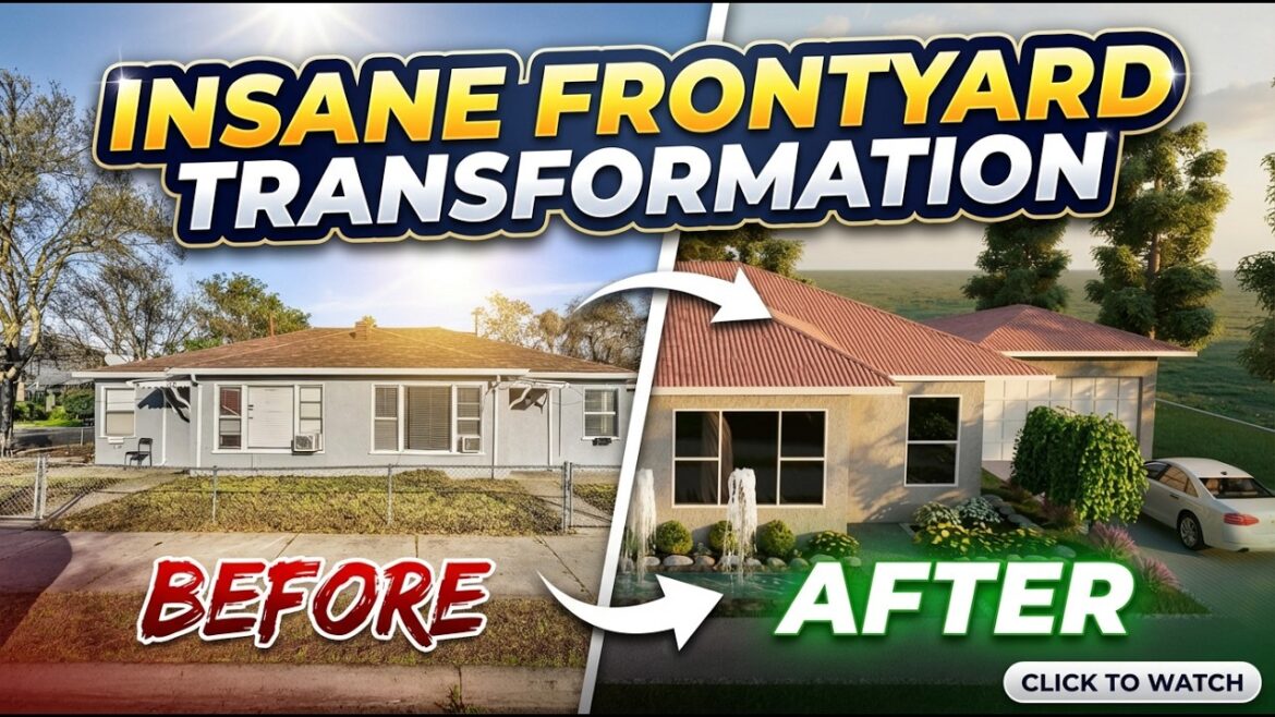 Front Yard Landscape Design Transformation | Old American Home