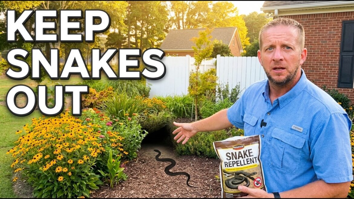 How to Keep Snakes Out of Your Yard!! 😨😱😨😱