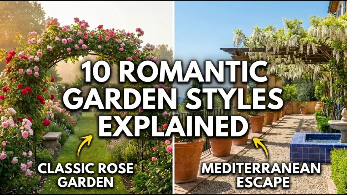 10 Romantic Garden Design Styles Explained