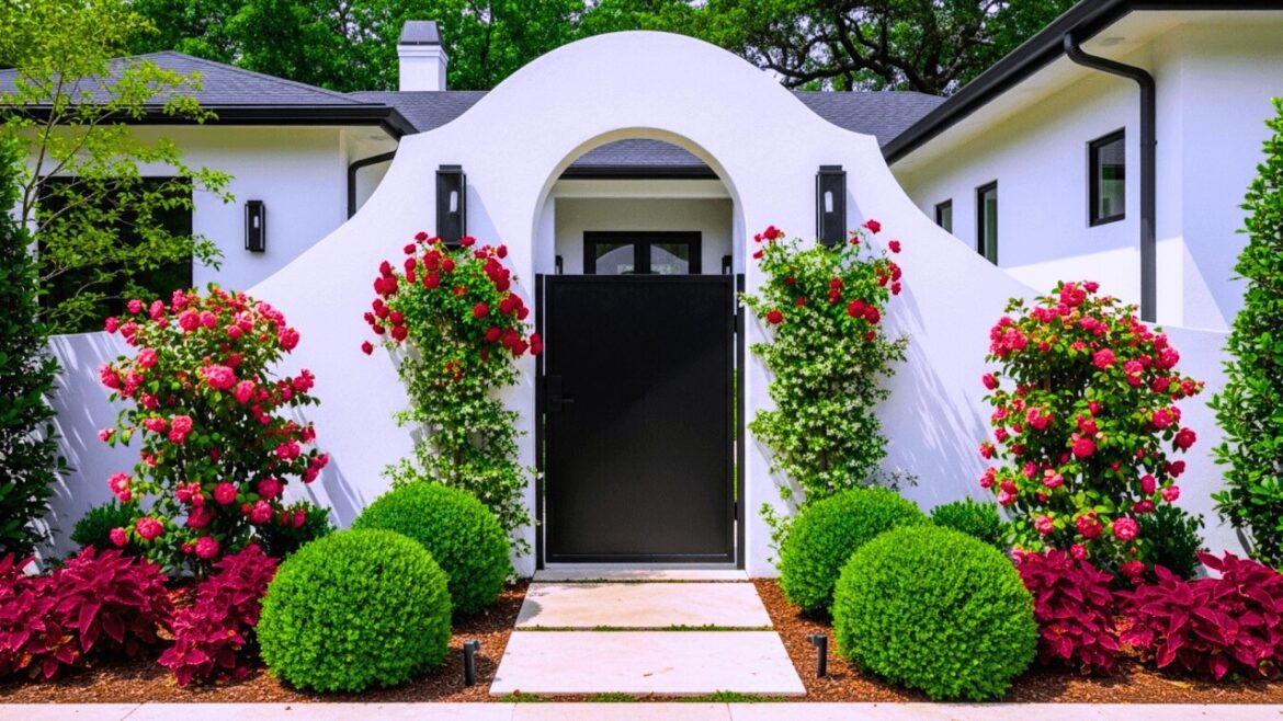 Romantic Garden Gate & Archway Makeover πΉ Blooming Front Yard Entryways That Elevate Modern Homes Romantic Garden Gate & Archway Makeover πΉ Blooming Front Yard Entryways That Elevate Modern Homes