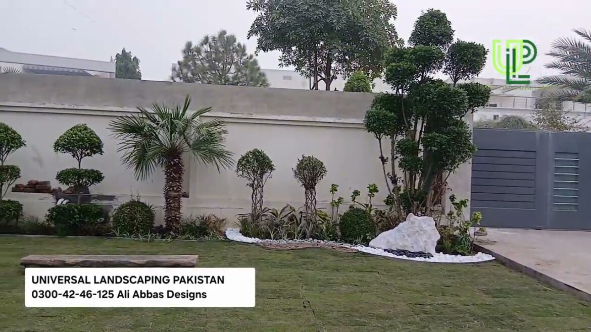 Most beautiful front yard Landscape ideas modern Garden designs 0300-42-46-125 ULP LANDSCAPING