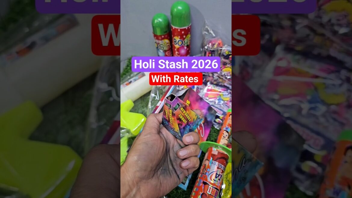 Sadar Bazar Holi Market 2026 | Cheapest Holi shop | Holi 2026 | Pichkari | Holi items | Snow Spray