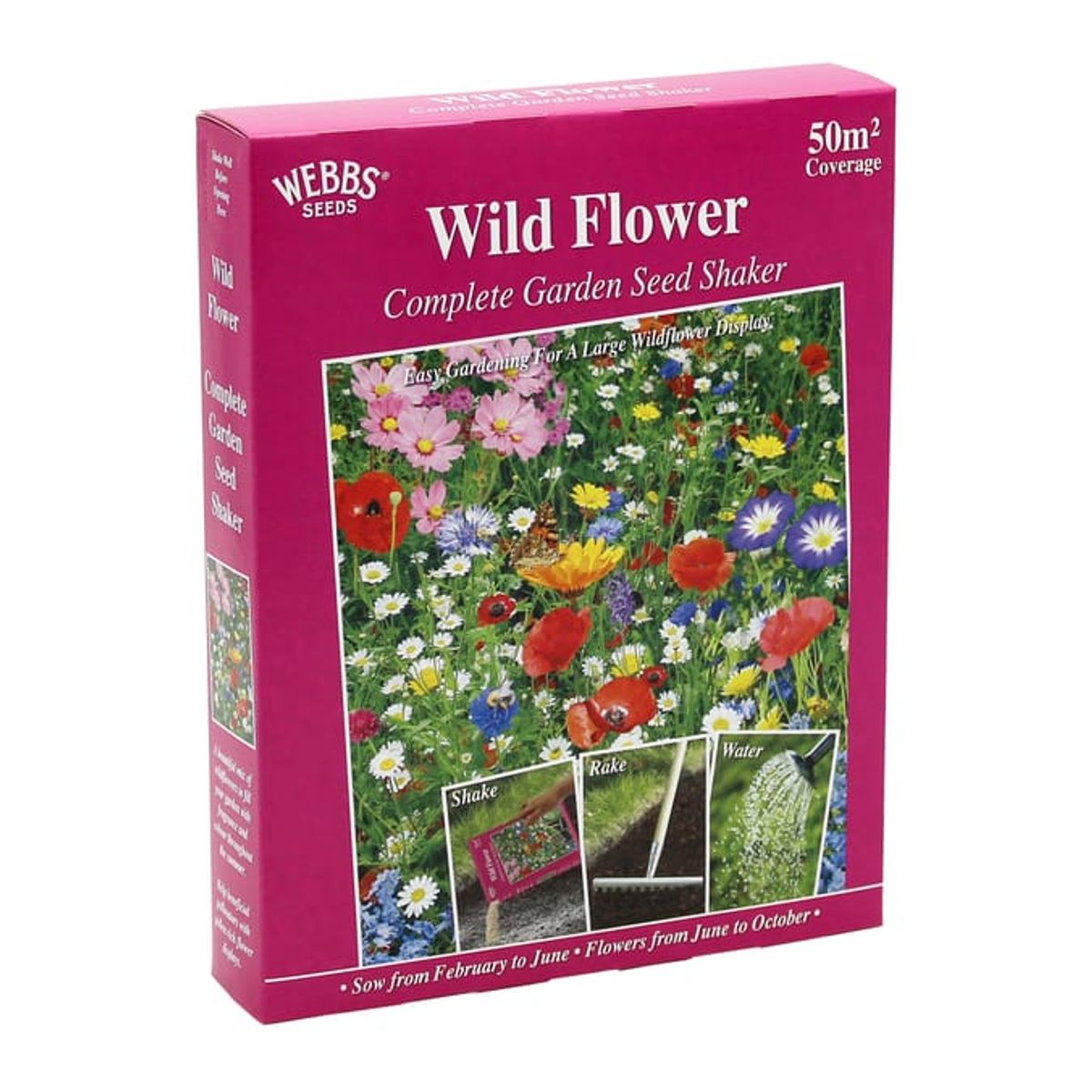 Webbs Complete Garden Seed Shaker - Wild Flower

