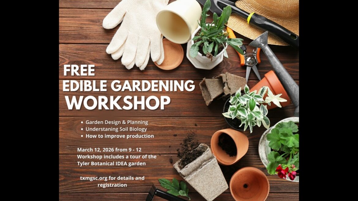 Spring into an Edible Gardening Workshop.#gardening , #organicgardening , #sustainablegardening
