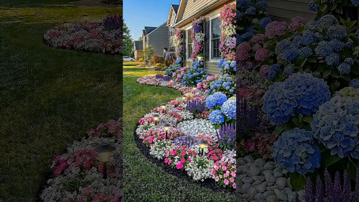 This Modern Front Landscaping Change Is INSANE! 🌿🏡