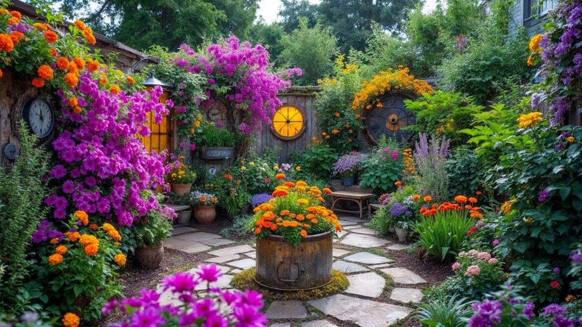 Artful Recycling: Create Beautiful Small Garden Landscapes Without Spending a Lot Artful Recycling: Create Beautiful Small Garden Landscapes Without Spending a Lot