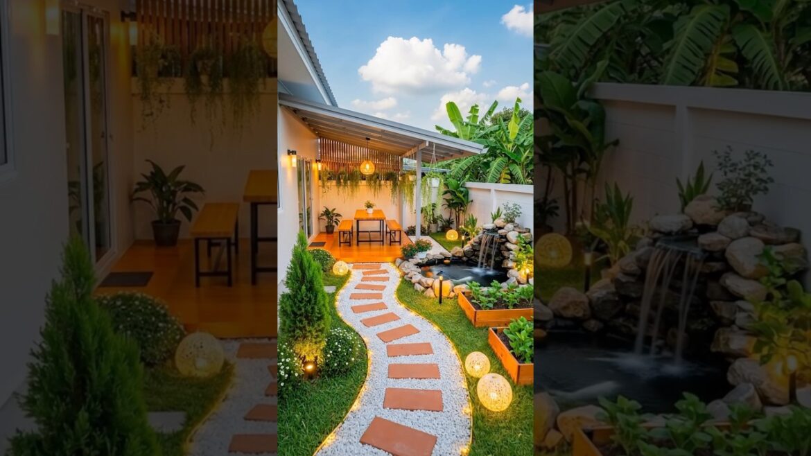 The backyard glow-up nobody expected #diy #garden #makeover