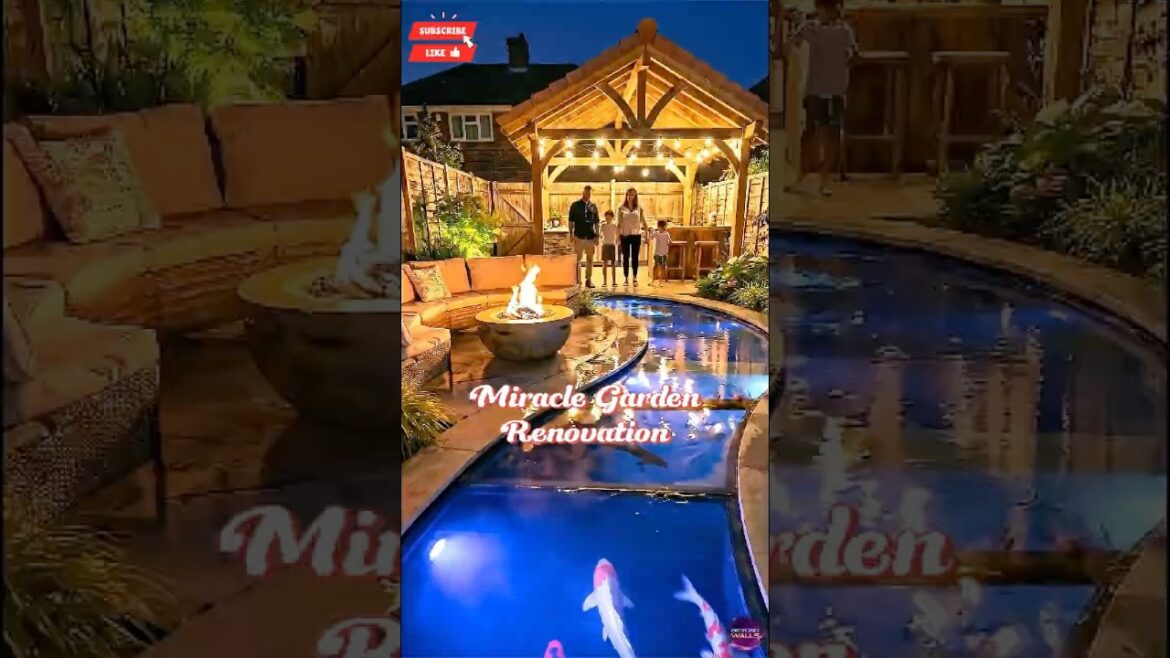 Backyard Paradise, Built From Scratch | Daily Renovations  #backyard