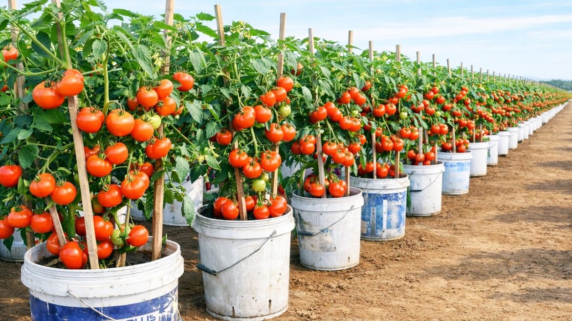 Growing Tomatoes in Plastic Containers for Big Harvests Growing Tomatoes in Plastic Containers for Big Harvests
