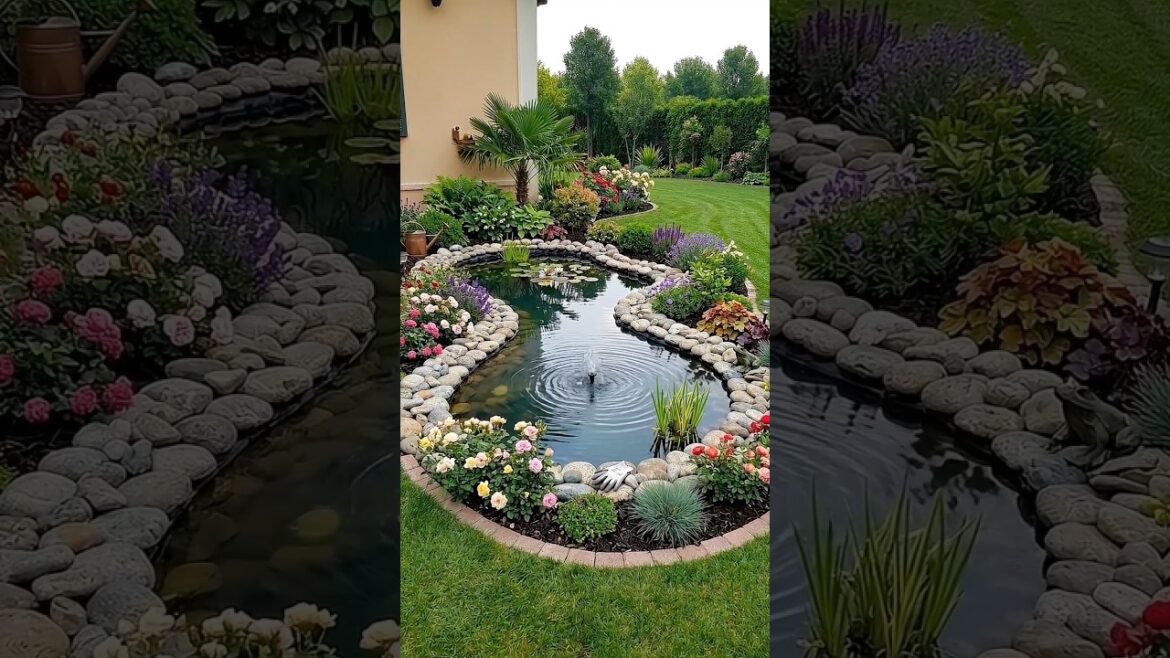 You Won’t Believe This Backyard Pond Transformation! 😍🌿