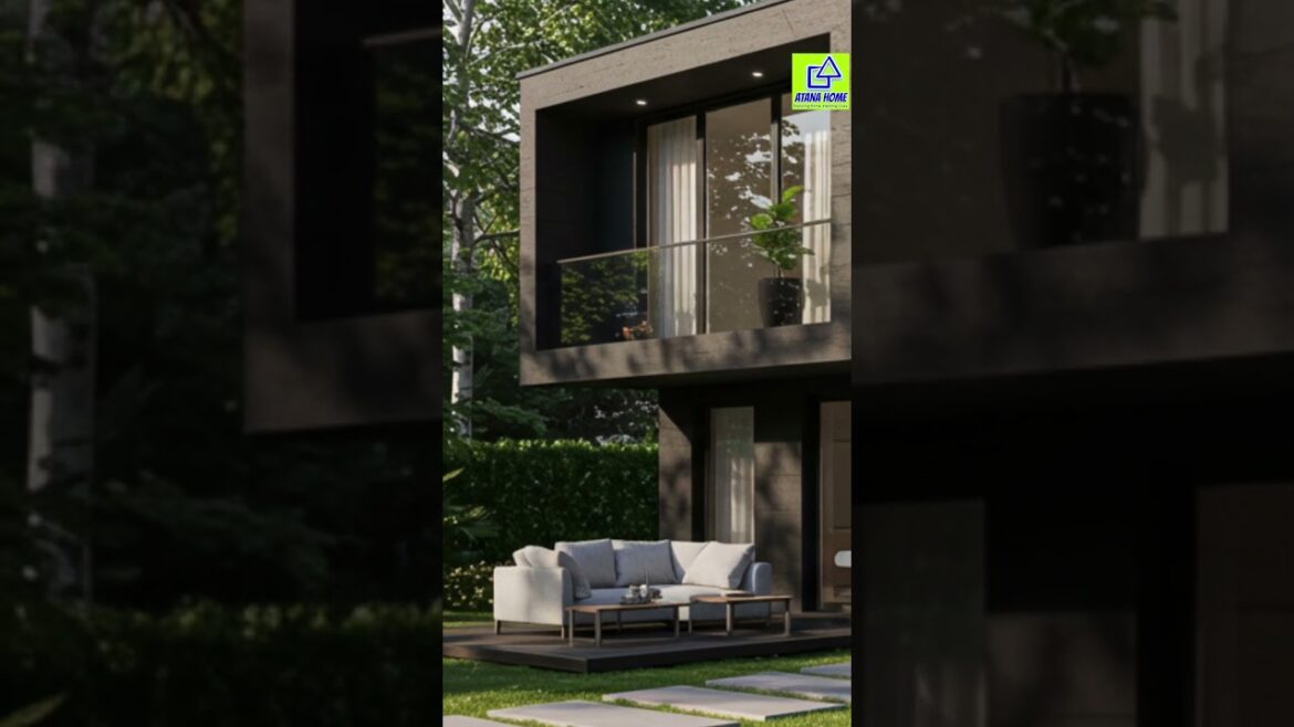 Japanese Inspired Modern Home with Garden #modernarchitecture #flowers #homedesign #eleganthomes Japanese Inspired Modern Home with Garden #modernarchitecture #flowers #homedesign #eleganthomes