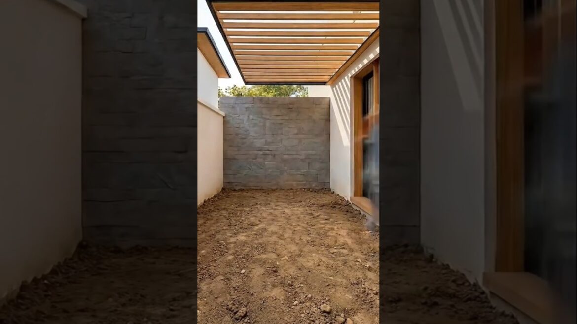 Backyard Revamp|Beautiful Sitting Area #backyarddecor #homedecor #decoration Idea