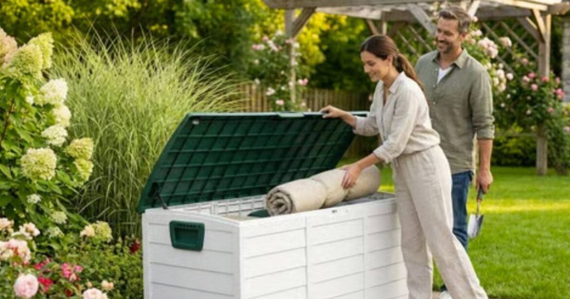 XL 'weatherproof' garden storage box down from £119 to £35 in deal