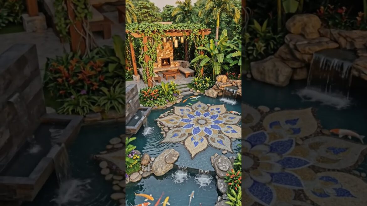 beautiful garden design#amargardendesign #relax #gardendesign #mandaladecor