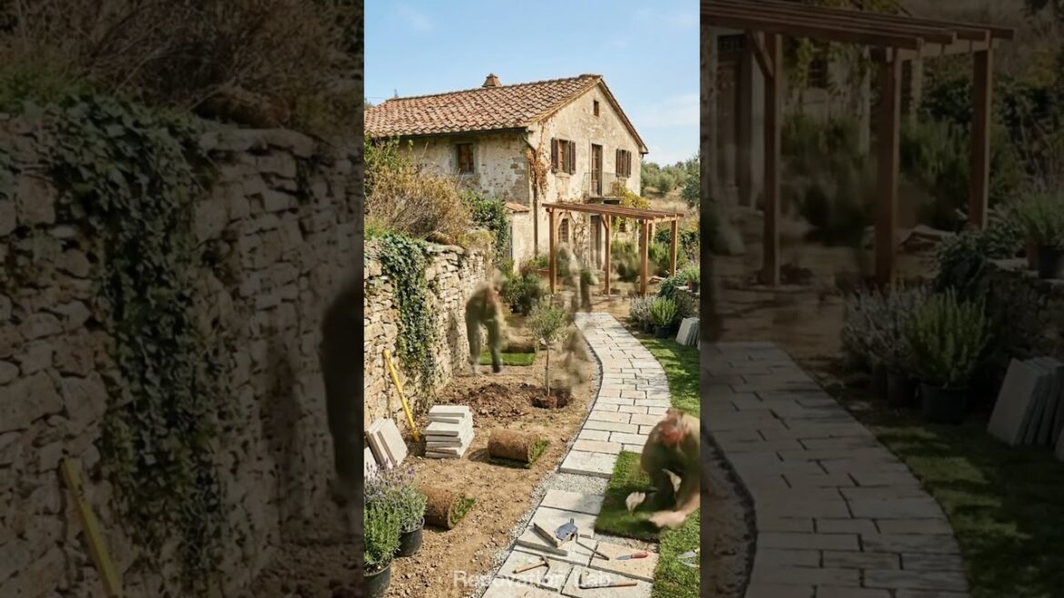 Mediterranean Backyard Makeover π #gardening #beforeandafter #backyardmakeover #shorts #viral Mediterranean Backyard Makeover π #gardening #beforeandafter #backyardmakeover #shorts #viral