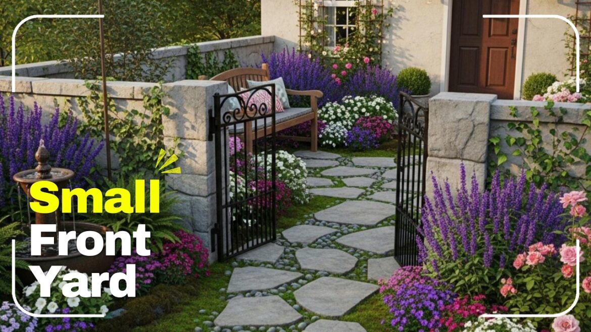 Small Front Yard Magic Courtyard Garden Ideas for a Stunning Entryway