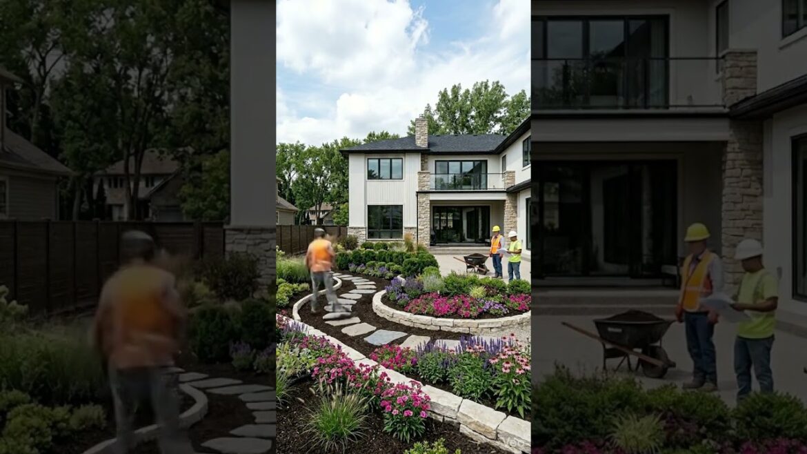 Backyard Transformation Idea…LUSH FLOWERS 😳🌿 Backyard Transformation Idea…LUSH FLOWERS 😳🌿