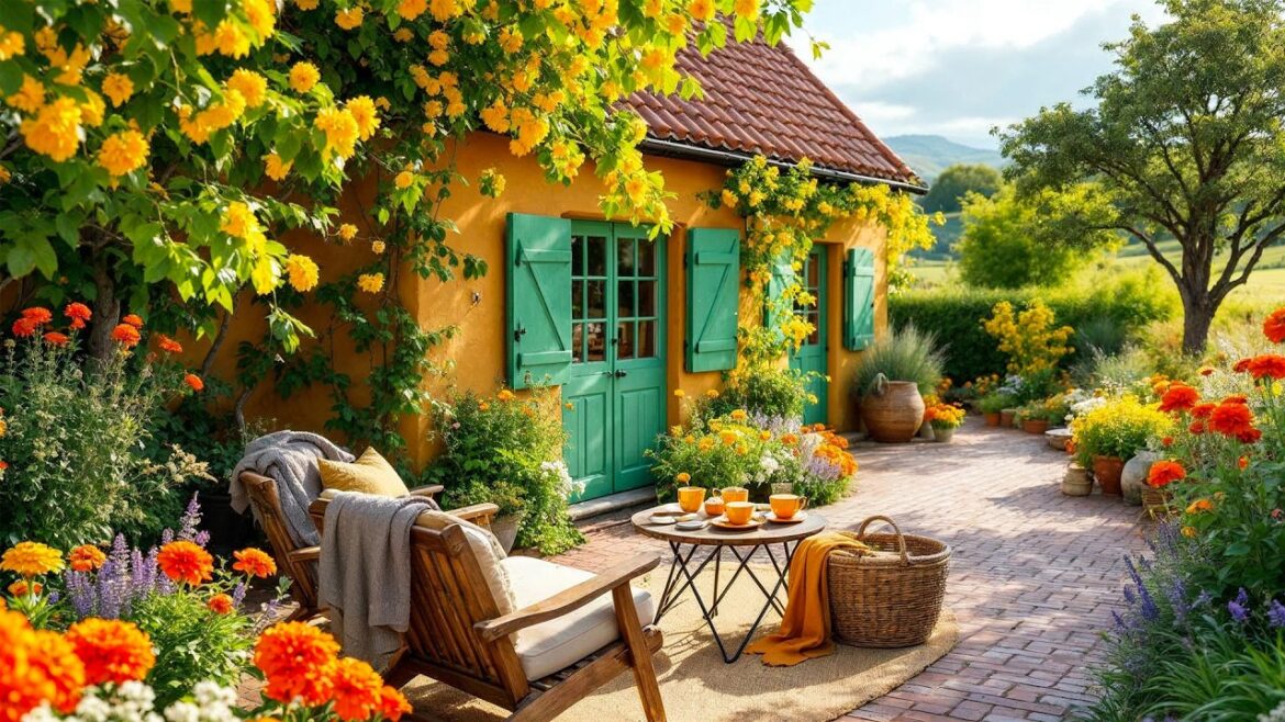 Tranquil Fall Garden Landscapes for a Serene Outdoor Retreat