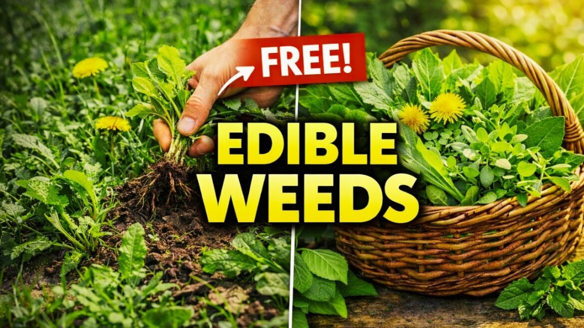 8 “Weeds” in Your Yard You Can Actually Eat (Free Food!)