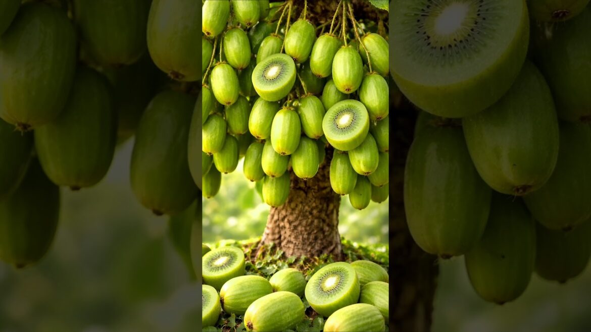 Easy and fast techniques for propagating and growing kiwi fruit trees #garden #fruits #farm Easy and fast techniques for propagating and growing kiwi fruit trees #garden #fruits #farm