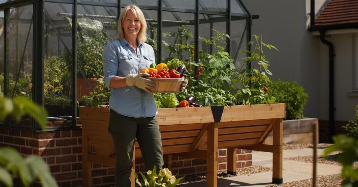 Gardeners 'avoid bending' with raised planter now £61 off that gets 'no pesky snails or slugs'