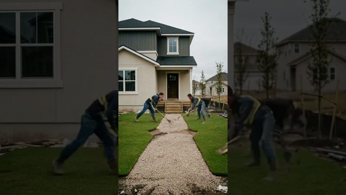 Luxury Front Yard Transformation | House Cleanup