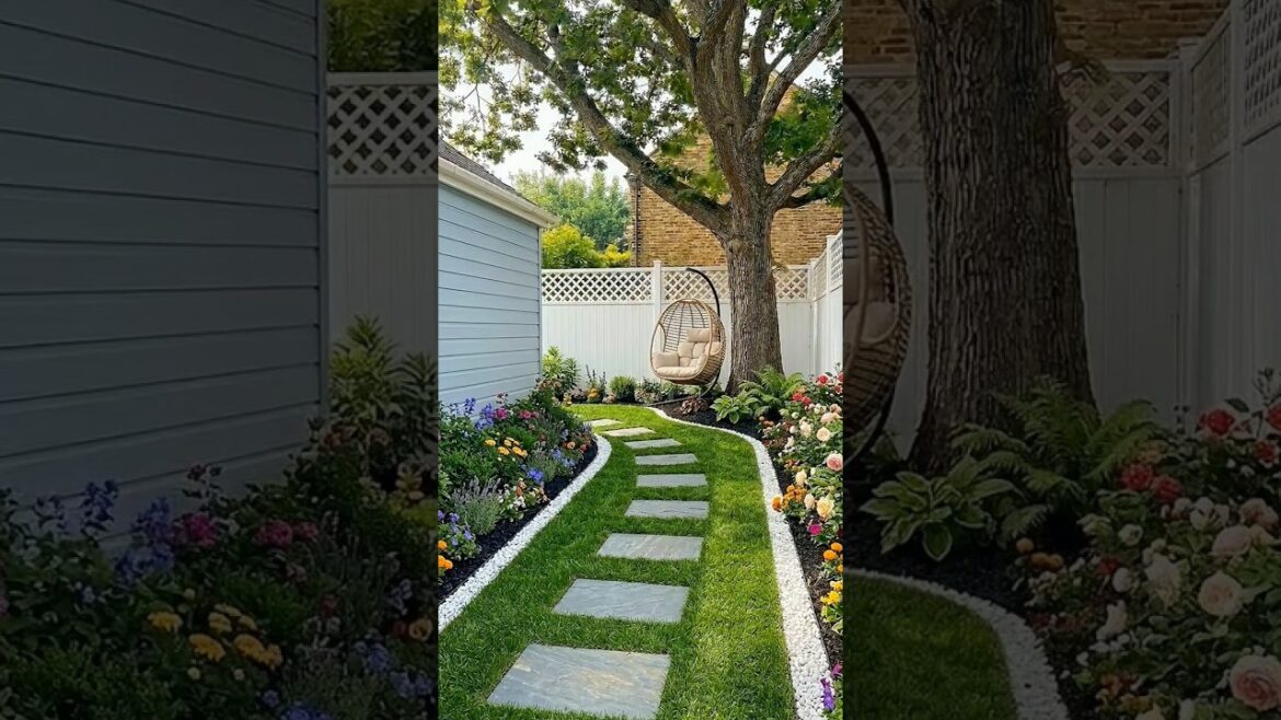 Creating a Bautiful Walkway Entrance