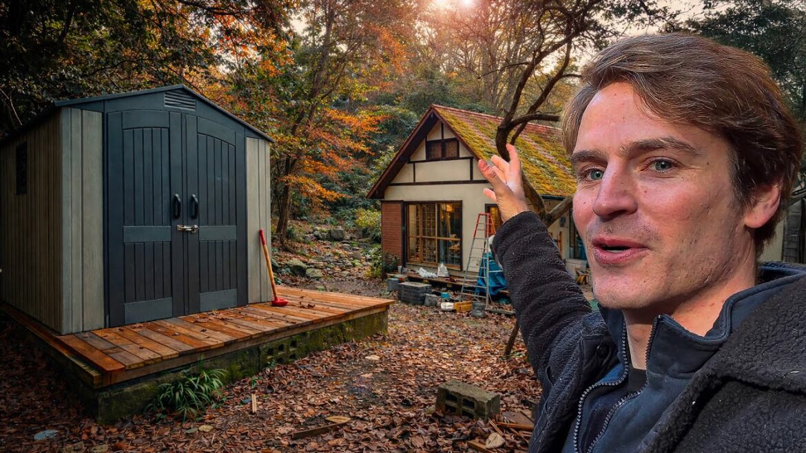 We Finally Built Something in Our Abandoned Japanese Garden