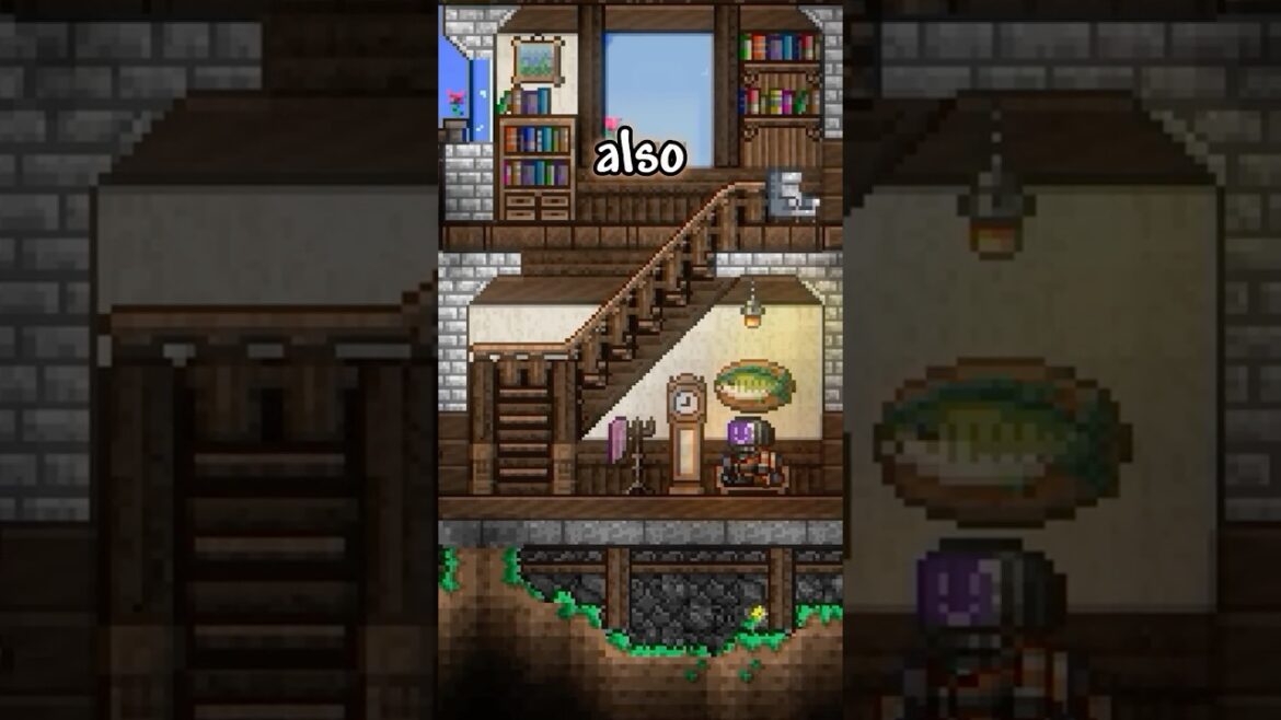 Quick Stairs Building Tips in Terraria #terraria