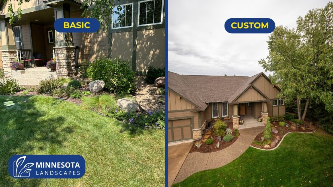From Builder Basic to Zen Garden: A Complete Front Yard Transformation | Minnesota Landscapes