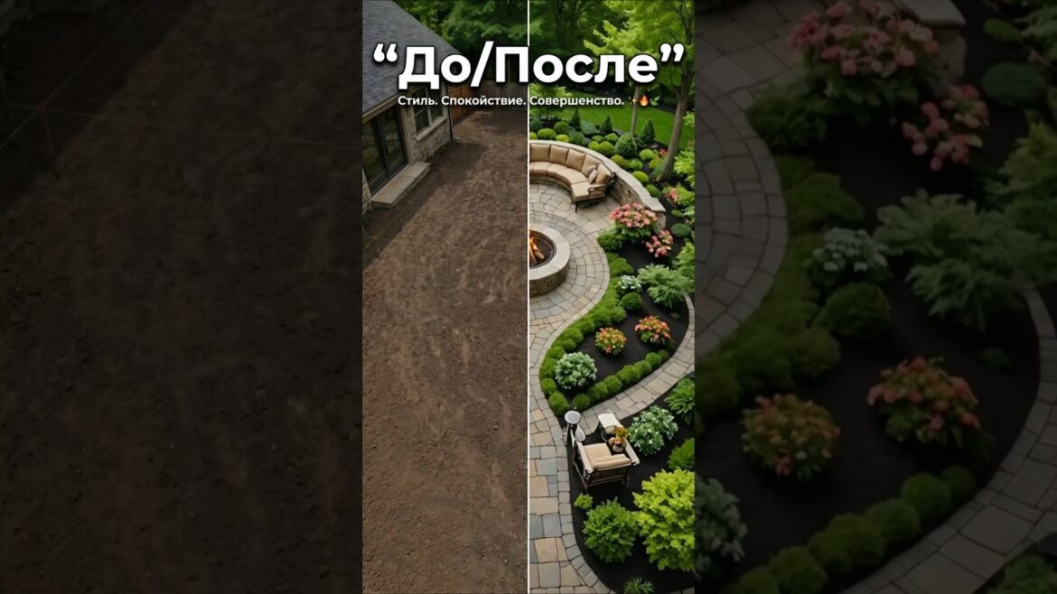 Стиль Спокойствие Совершенство🔥 До и после, преображение пространства у дома #дизайн #красота #идея Стиль Спокойствие Совершенство🔥 До и после, преображение пространства у дома #дизайн #красота #идея