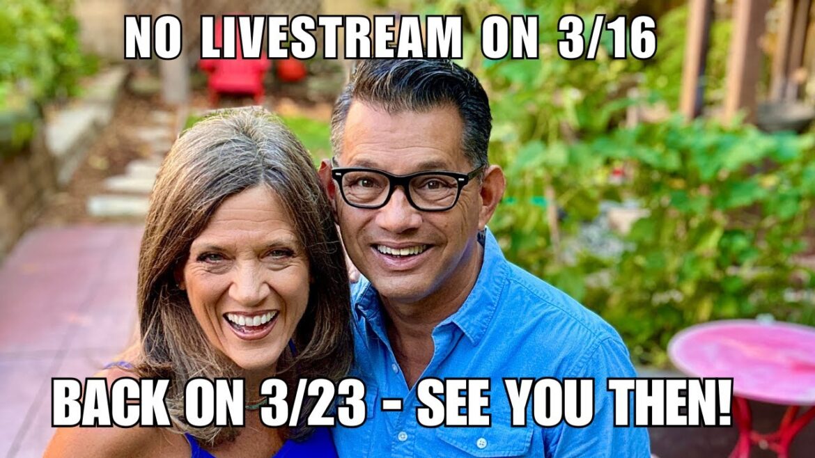 No livestream on 3/16