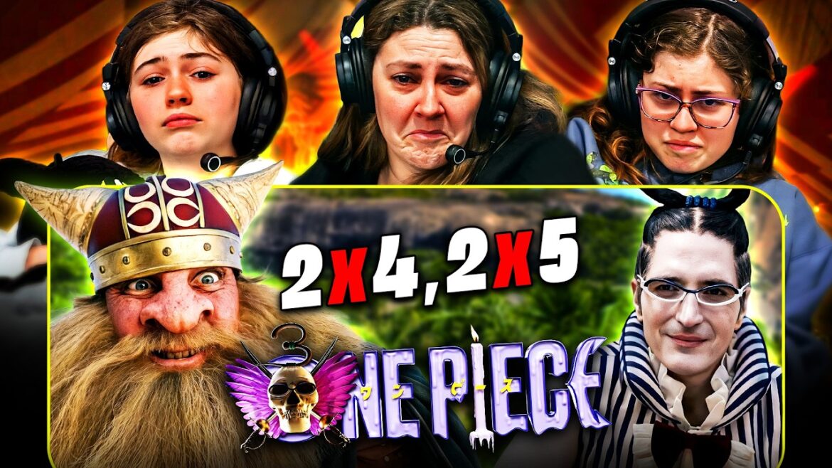 ONE PIECE (LIVE ACTION) EPISODES 2x4 & 2x5 REACTION - THE LITTLE GARdEN ARC IS PERFECT!?