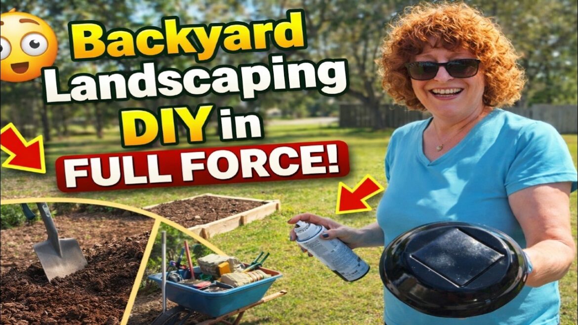 DIY Backyard Landscaping on a Budget! Saving Big Doing It Myself!