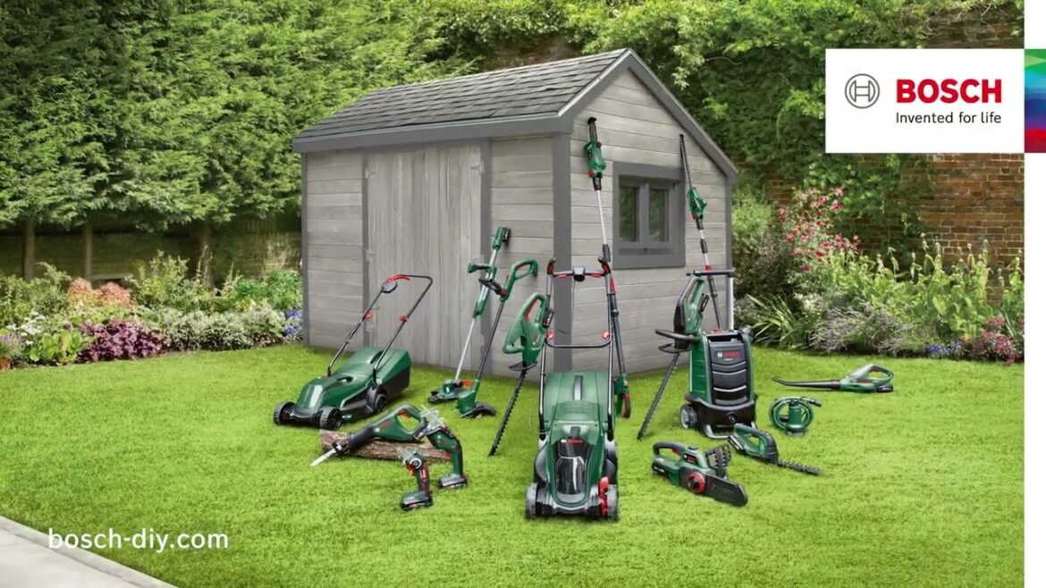 More power in the garden – Bosch garden tools