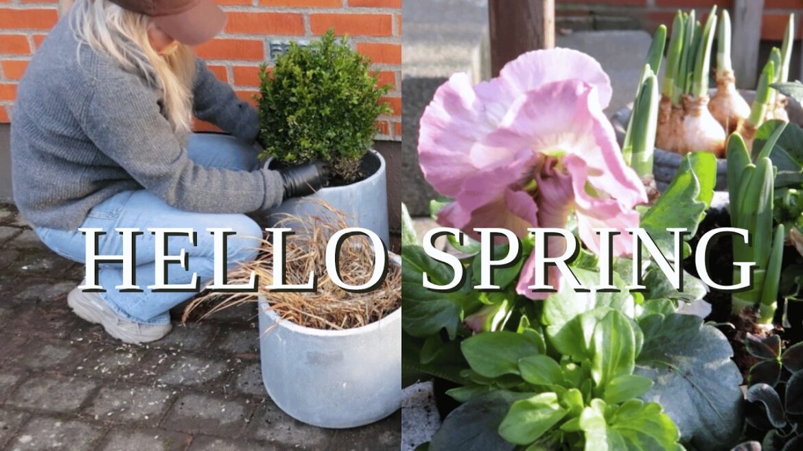 SPRING in SCANDINAVIA l First days of gardening l Lifestyle in my 50s I Slow Living in Sweden