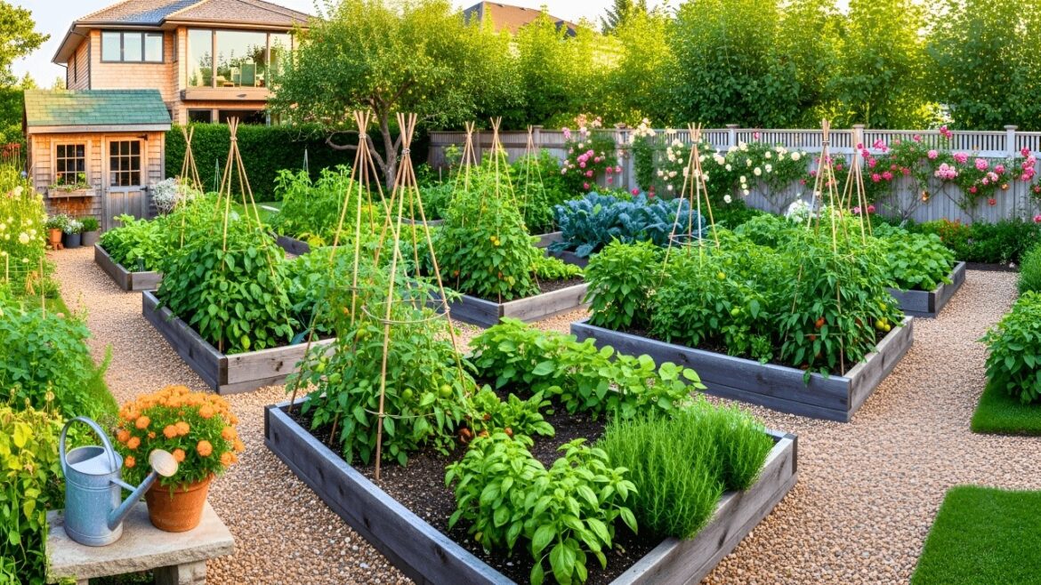100+ Backyard Vegetable Garden Design Ideas for a Productive Yard: Raised Beds, Paths & DIY Layouts
