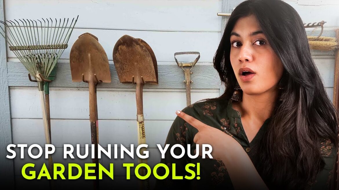 How to Keep Your Gardening Tools Like New!