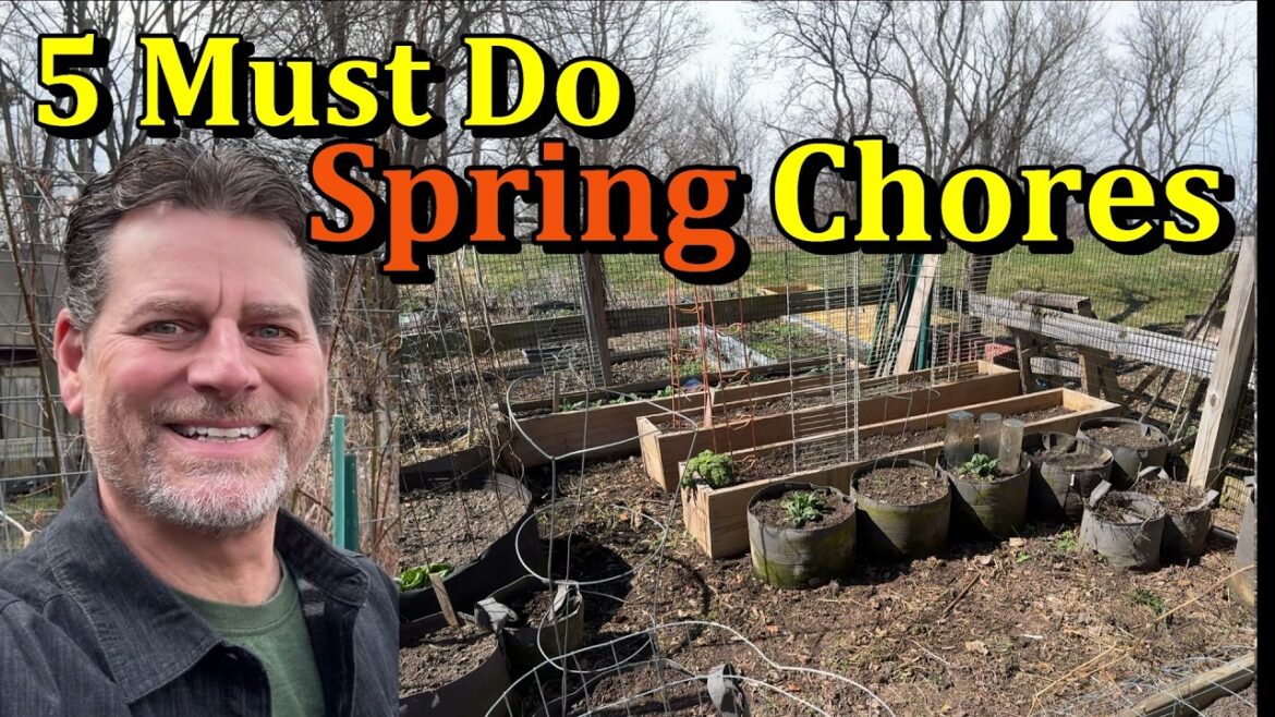 Gary Pilarchik: 5 Early Spring Garden Chores to Start the Season (Good Habits = A Great Garden) 5 Early Spring Garden Chores to Start the Season (Good Habits = A Great Garden)