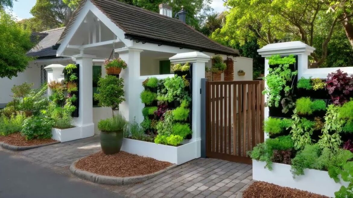 Tiny Space, Big Impact | Small Front Yard Ideas Featuring Beautiful Entryways, Garden Gates & Arches