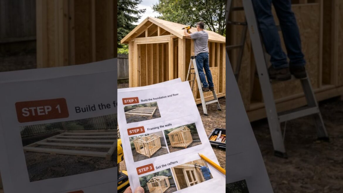 Stop Paying For Storage – Build This Instead  #shed #wood #diy #backyard #woodworking #garden  #home