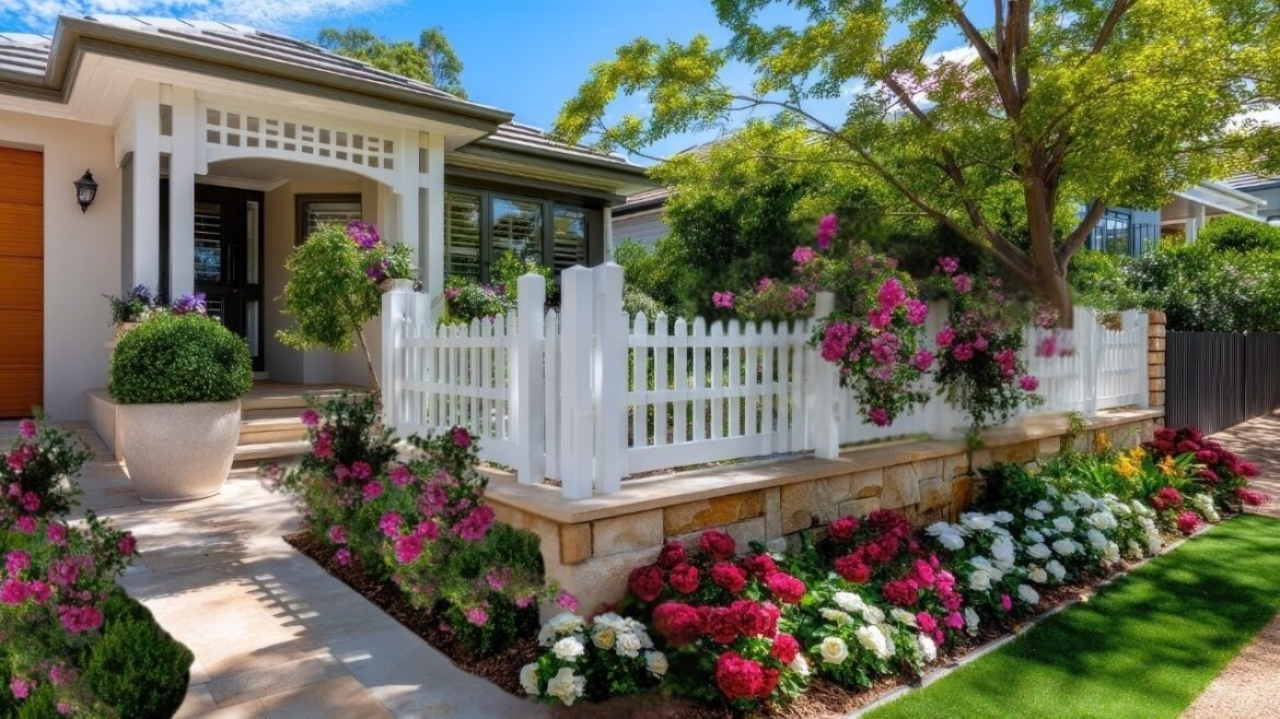 Landscaping Charming Small Front Yard Ideas for Stunning Curb Appeal with Garden Gates & Arches
