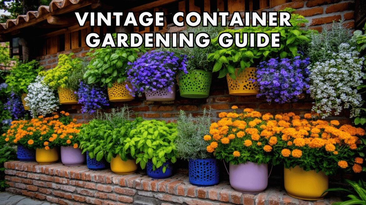 Container Garden Glow-Up: Styling Small Spaces with Vintage Finds Container Garden Glow-Up: Styling Small Spaces with Vintage Finds