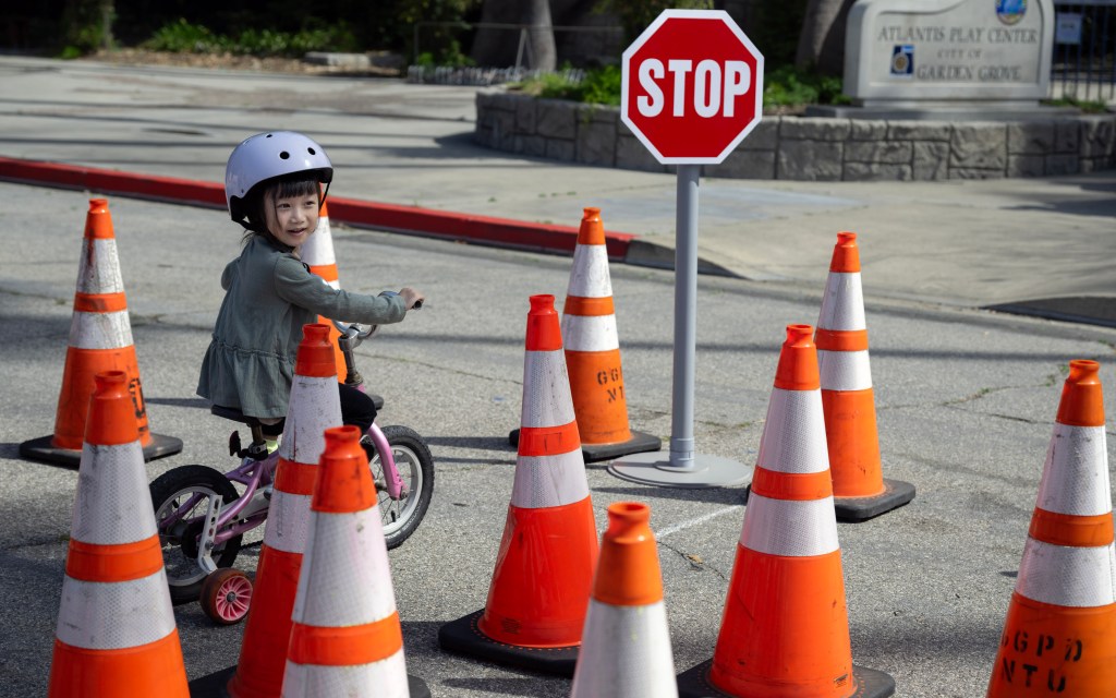 Garden Grove officers teach young riders bike safety – Orange County Register Garden Grove officers teach young riders bike safety – Orange County Register