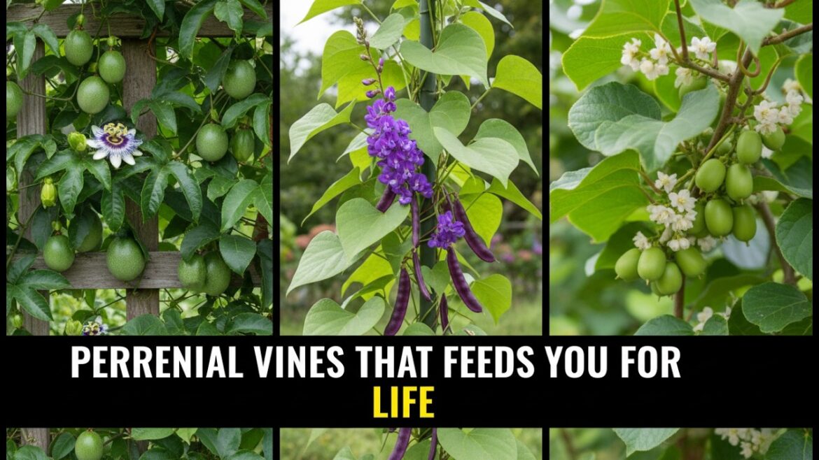 9 Perennial Vines That Feed You for LIFE (Plant Once, Harvest Forever)