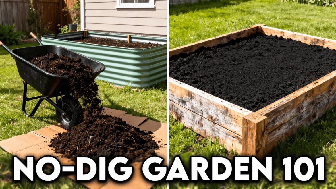 No-Dig Gardening Masterguide For Beginners: Step-By-Step With Cardboard And Compost No-Dig Gardening Masterguide For Beginners: Step-By-Step With Cardboard And Compost