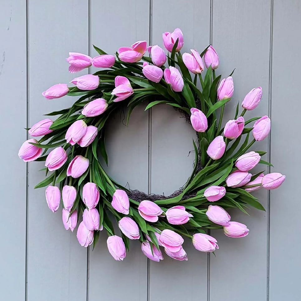 TULIP WREATH